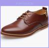 Premium Fashion Casual Pu Leather Men Business Shoes In Brown Black Blue Sizes 6-13