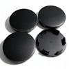 4pcs No Logo Black/Silver Emblem Car Wheel Center Caps 51MM 46MM Wheels Hub Cap Rim Hubcaps Dust Cover Replace Car Accessories
