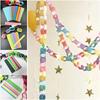 300PCS/Set Mixed Color DIY Paper Chains DIY Colorful Garland Strips Party Supplies