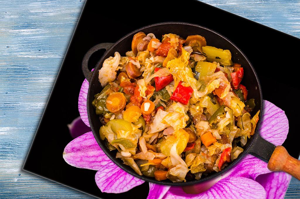 PANNELLO IN VETRO PER CUCINA 65x60 Orchidea