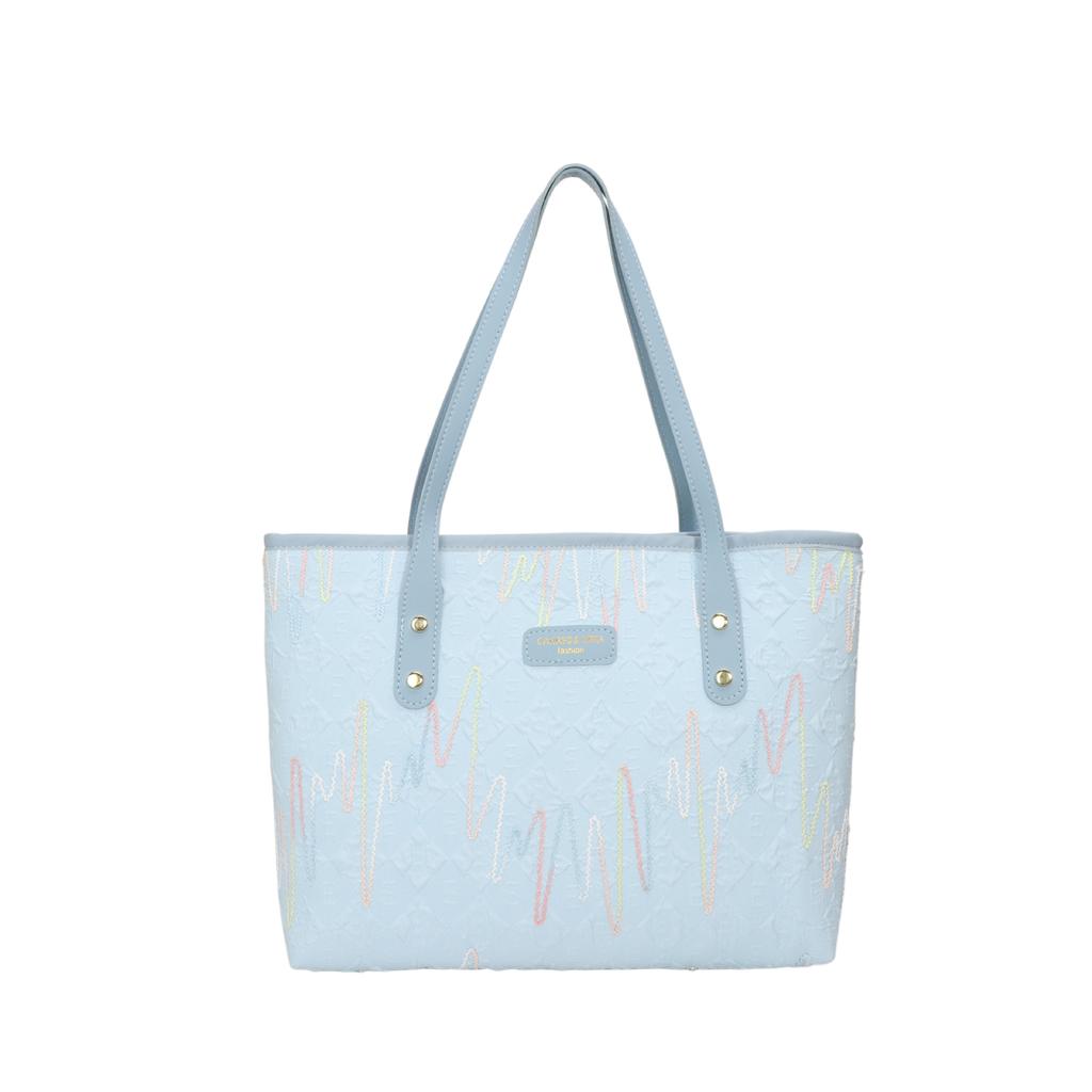 Personalized bag women's large-capacity new autumn casual shoulder bag college students commuting tote bag