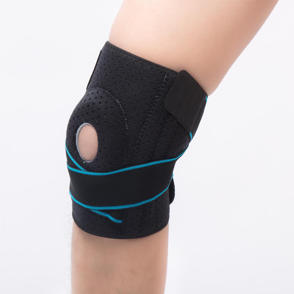 Sport Popular Football Soccer Baseball Compression Sport Knee Calf Brace Support Sleeve for Spring Protection