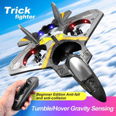 Neues V17 RC-Flugzeug 2,4G Fernbedienung Kämpfer Hobby Flugzeug Segelflugzeug Flugzeug Spielzeug Fernbedienung Drohne Kämpfer Kinder Geschenk