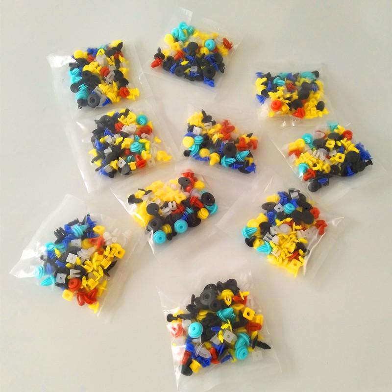100-Piece High-Quality Car Expansion Clip Set