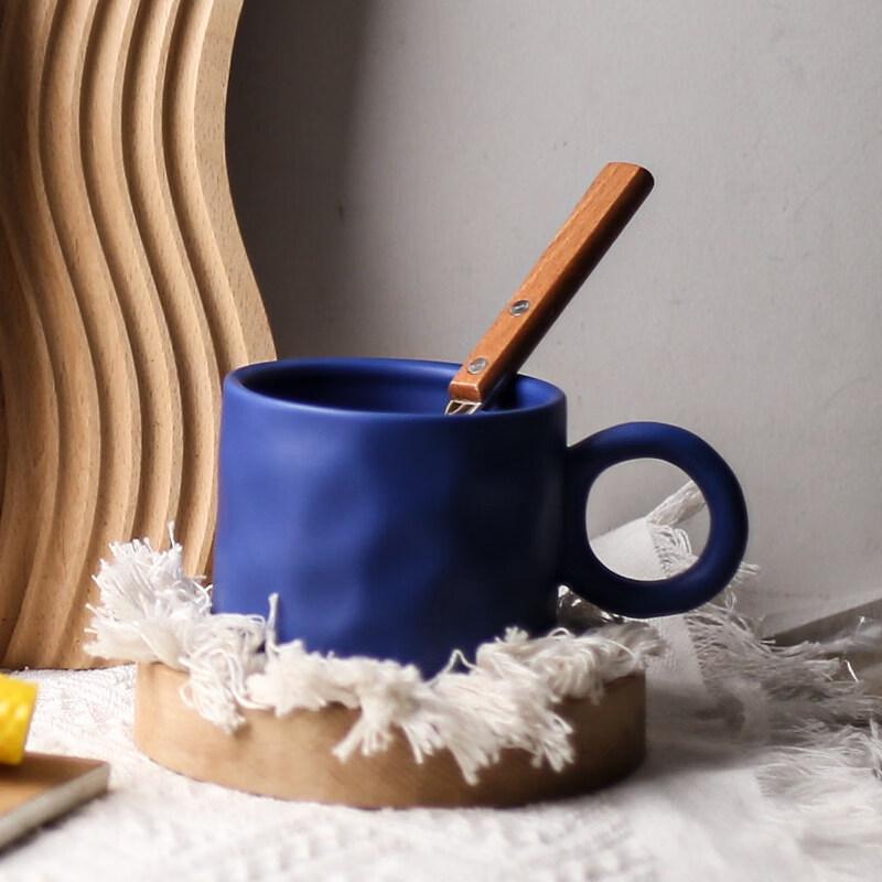 Nordic Irregular Hand-pinched Ceramic Mug