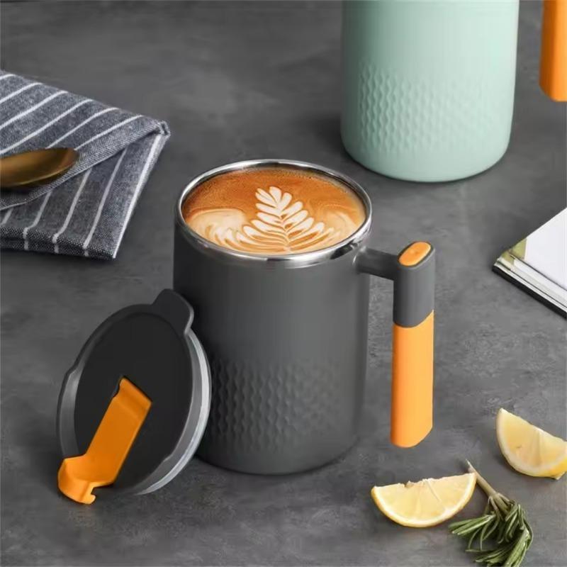 304 Stainless Steel Mug with Tea Leak Tea Cup Double Layer Coffee Cup Japanese Tea Cup Milk Cup