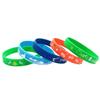 Cartoon Print Silicone Wristband for Adults - Holiday Party & Christmas Gift
