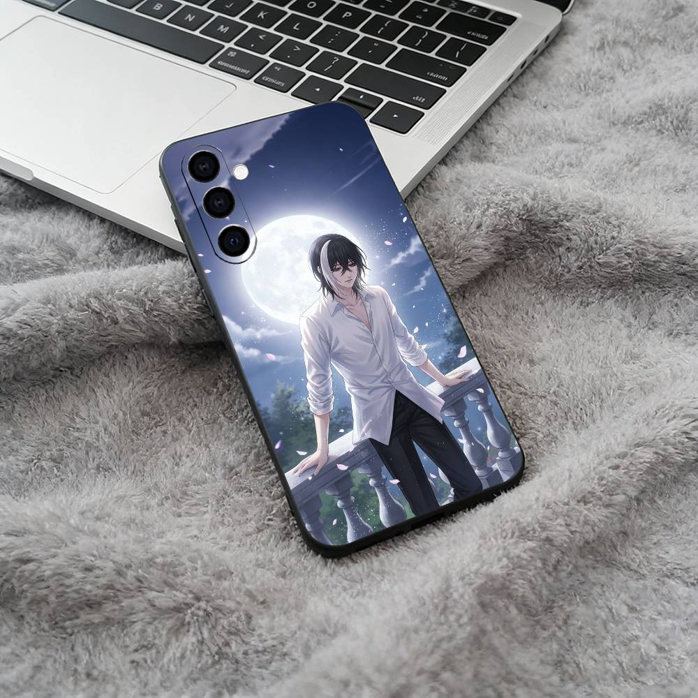 Classic anime-B--Black- Butler Phone Case For Samsung Galaxy A73,A71 A72,A70,A53,A52,A51,Soft Silicone Black Cover