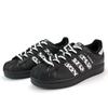Adidas Originals SUPERSTAR Oreo, Spot, Outdoor Travel, Cute Comfortable, Leopard Print Shell Head, Zebra Low top JI0079(Team801-)