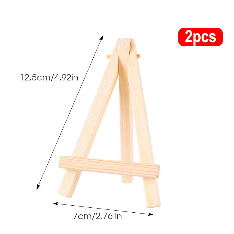 

2pcs Tabletop Easel Stand,Mini Adjustable Wood Easel For Canvas,Painting,Artists,Classroom,Wedding,Party,Craft Show,Home Decor