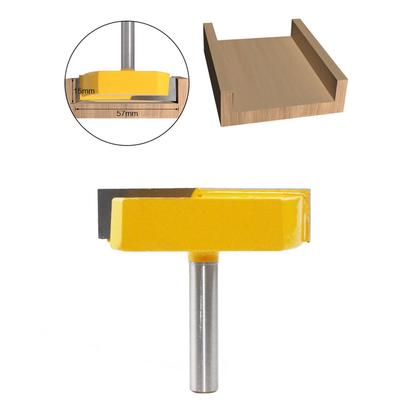 Cleaning Bottom Router Bits with 8mm Shank Cutting Diameter for Surface Planing Router Bit