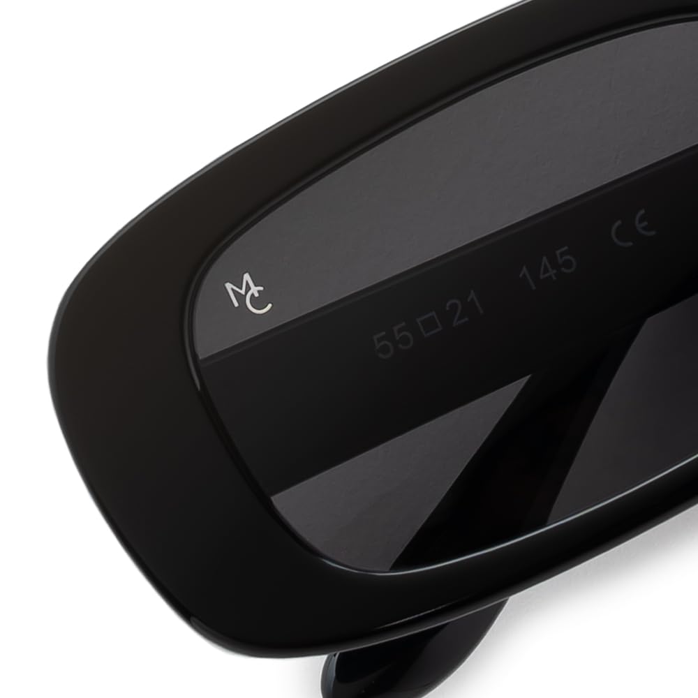 MODERN CLASSIC O Rectangle Sunglasses with Rounded UV UV400 Polarized Sabae Asian Includes Sunglasses Case Corners, Protection, Unisex, Protection,