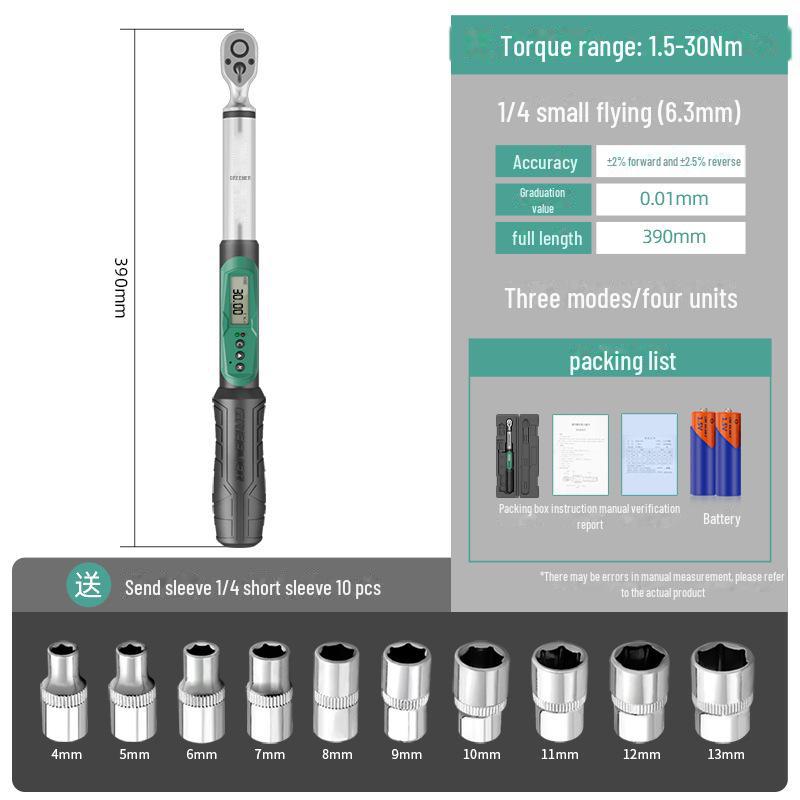 High-Precision Digital Torque Wrench for Motorcycles & Automobiles