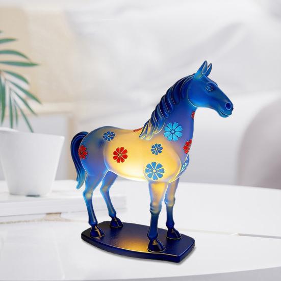 Dimmable Horse Night Light LED Ambient Lighting Soft Warm Glow Home Decor Decorative Nightlight for Nursery Bedroom Living Room