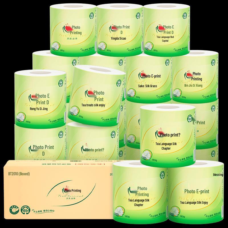 Heart Link Tea Fragrance 4-Ply Embossed Toilet Paper, 20 Rolls