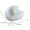 1pc reusable diy dragon silicone mold, strong and durable, soap, epoxy resin, used for home atmosphere decoration