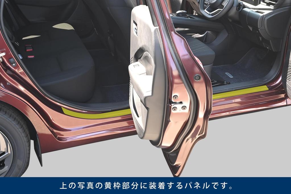 SecondStage Nismo e-POWER Scuff Plate Panel (Digital Carbon Fiber) for Nissan Note E13 and Aura FE13 (SHN0271DCB)