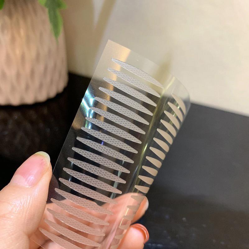 Invisible Double Eyelid Tape Self-Adhesive Transparent Eyelid Stickers Waterproof Fiber Stickers For Eyelid