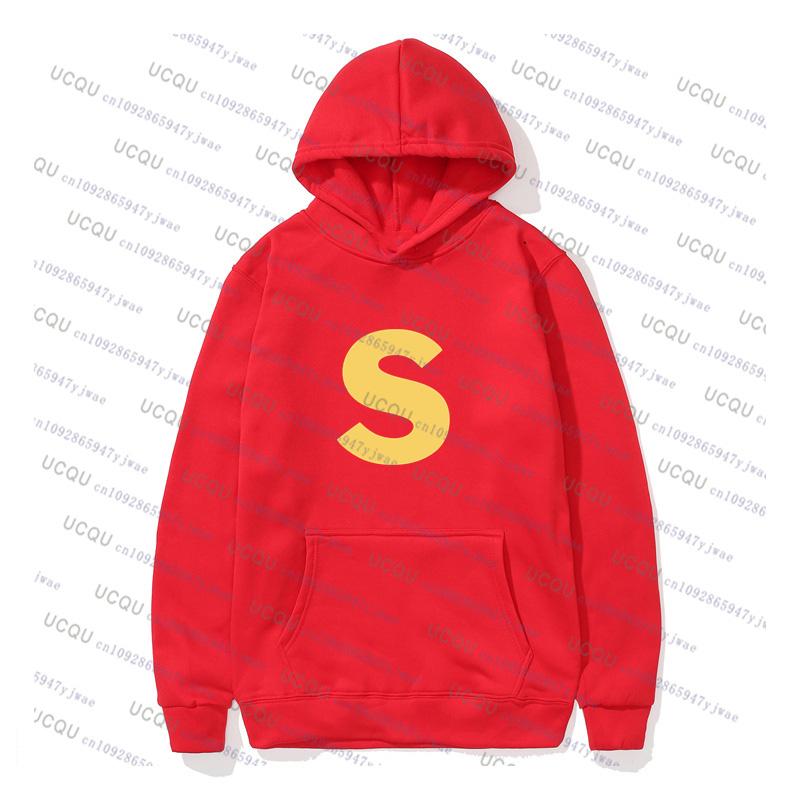 Alvin and The Chipmunks Fashion Unisex Casual Sportswear Men's Hoody Alvin Chipmunk Halloween Costume Kid's Pullover Tops