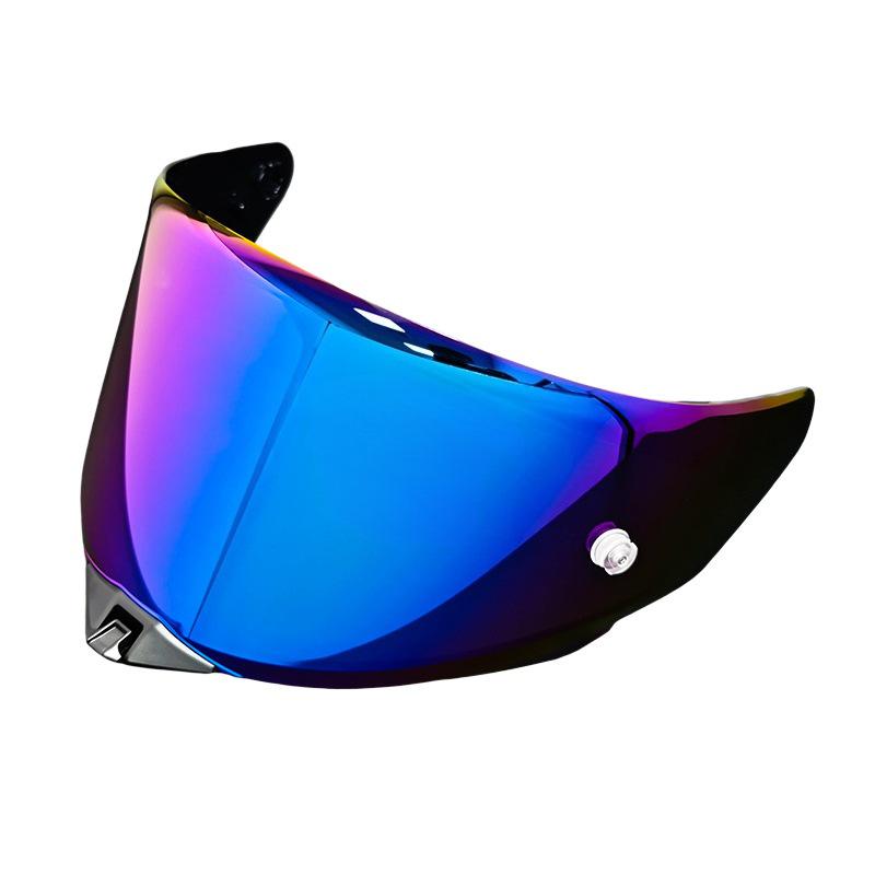 KYT TT REVO Helmet Visor: Universal Photochromic Anti-Fog Film for Day/Night Cycling