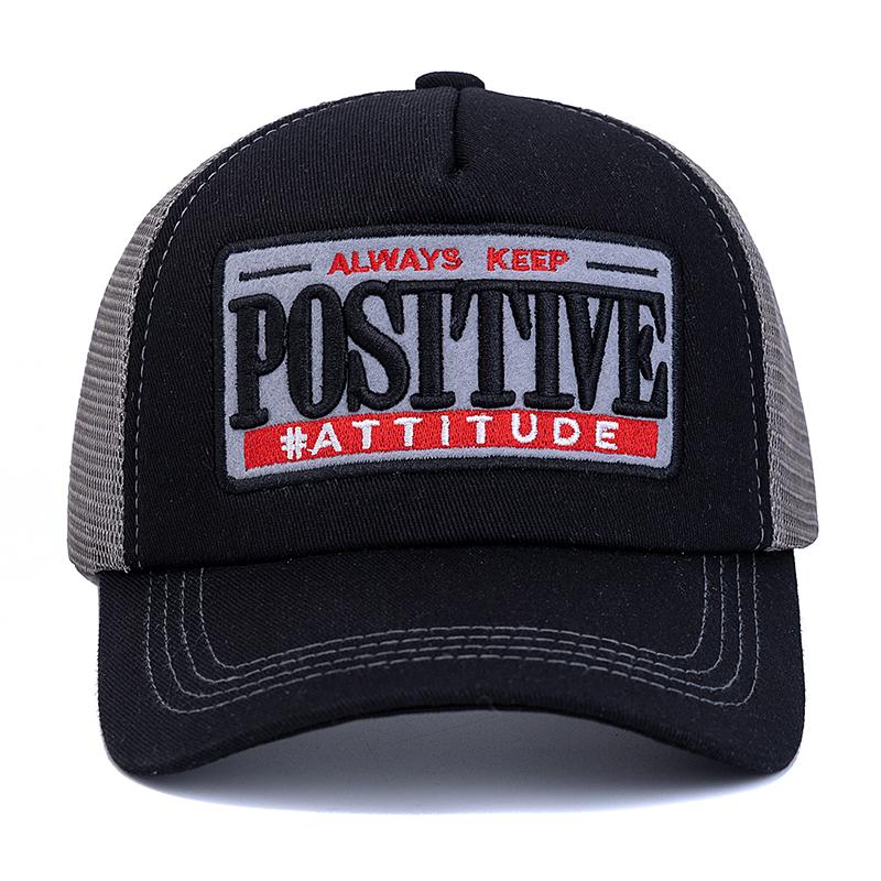 Hot Sale Unisex Baseball Cap Classic ALWAYS KEEP Letter Pattern Mesh Cap Men And Women Breathable Streetwear Summer Trucker Hat