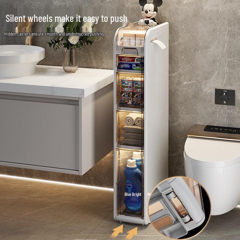 LIEI Bathroom Suction Cup Wall Storage Rack