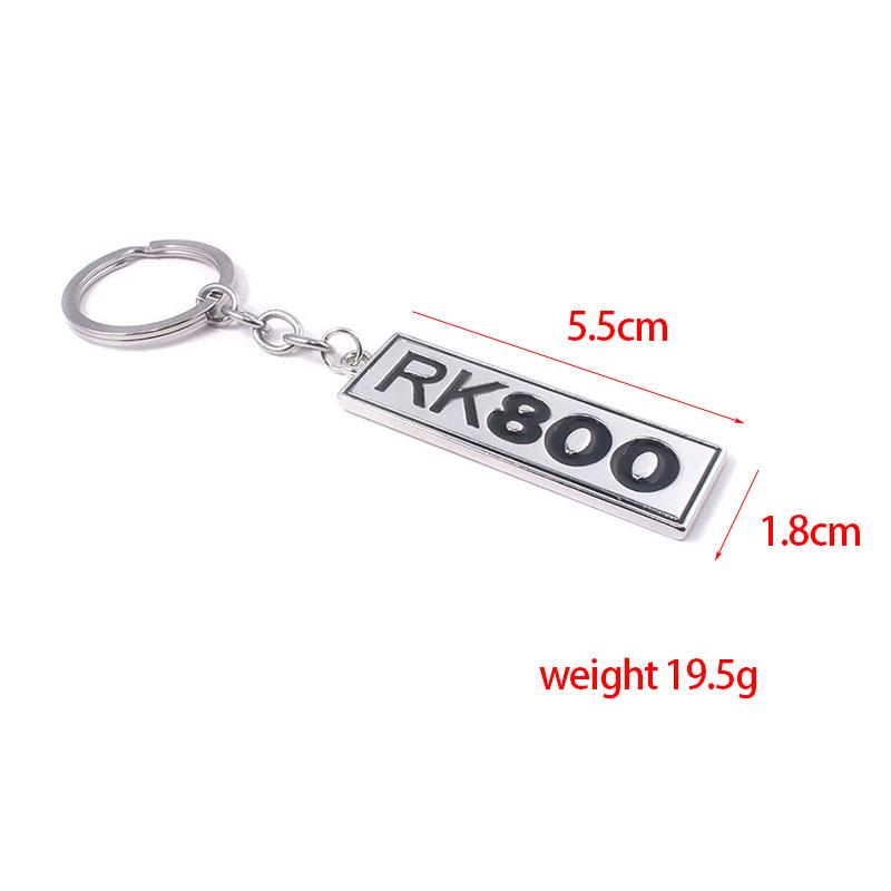 Game Detroit Become Human Keychain Game Logo Connor RK800 Metal Keyrings For Women Men Fans Backpack Charm Jewelry Gifts