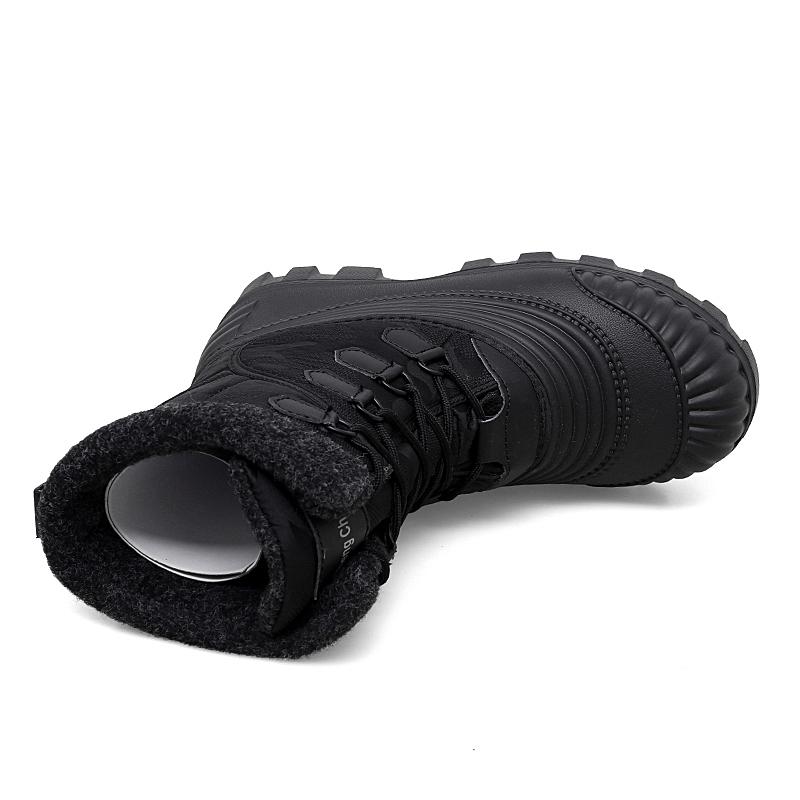 Men's Winter Warm Snow Boots Camouflage Hiking Boots Outdoor knee High Duck Boots Climbing Boots Waterproof  Plus Size