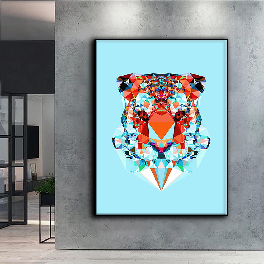 Full 5D Diy Diamond Painting Geometric Animals 5D Diamond Painting
