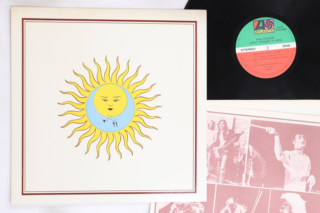 LP Record KING CRIMSON - Larks' Tongues In Aspic P10136A ATLANTIC 1976 Japan Rock Used