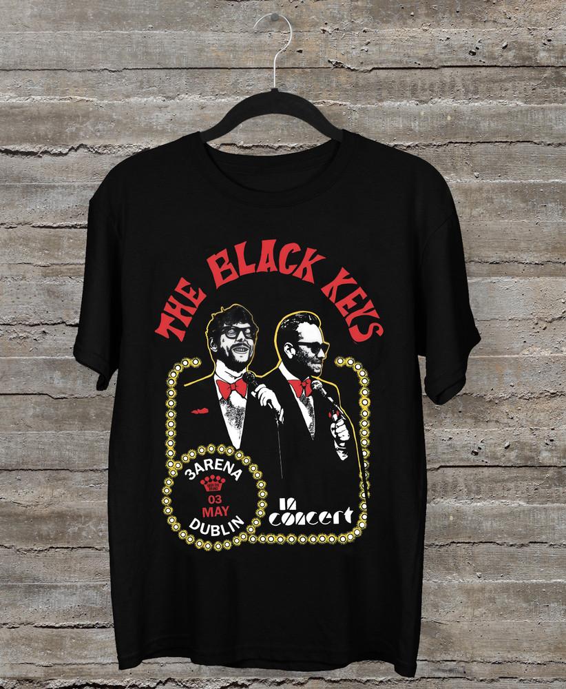 THE BLACK KEYS Ohio Players In Concert 2024 Tour Black All Size Shirt Unisex T-Shirt