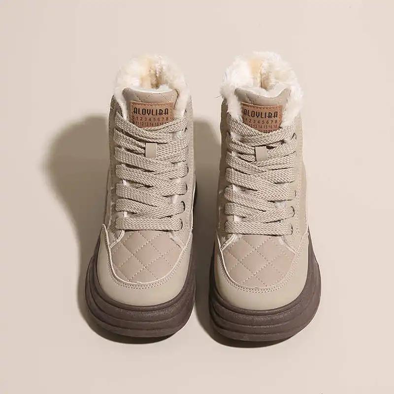 Fashion Round Nose Brown Womens Boots Long Best Quality Luxury Shoes Ladies Shoes Ankle Boots Sneakers Sport Teni New Fast Pro