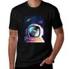 Astronaut In Space Tshirt Tough Fabric Work Tee