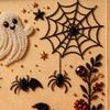 Perły Żywiczne DIY Zestaw do Sztuki z Pereł Płótno z Nadrukiem Halloweenowa Sztuka z Pereł Sezonowa Dekoracja Domu