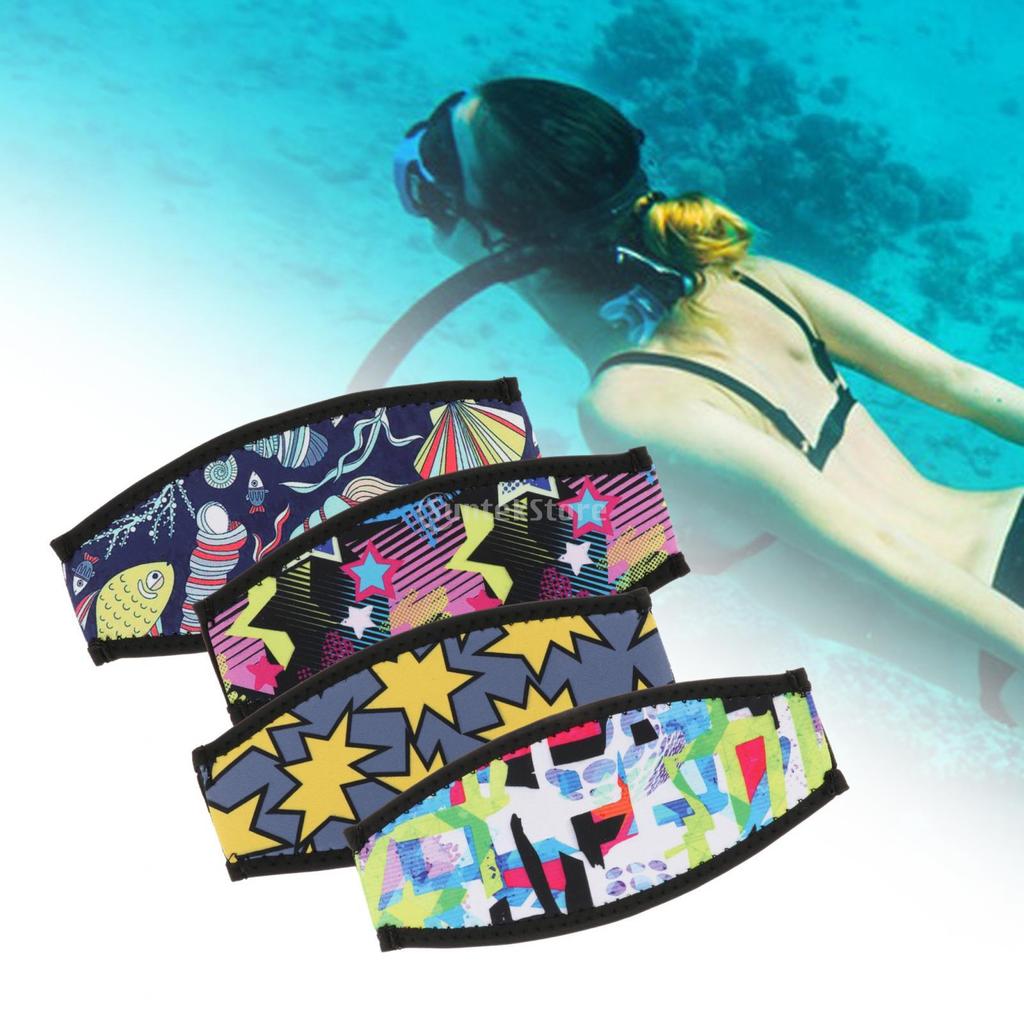 Neoprene Diving Strap Cover Mask Straps Hair Protective Wrap for Men And Women Diving Snorkeling Swimming