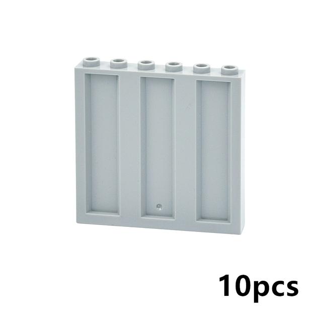 Military Base Barbed wire Building Block City military Scene Accessory Fence Isolation Net MOC Parts Brick 30104 92338 Chain
