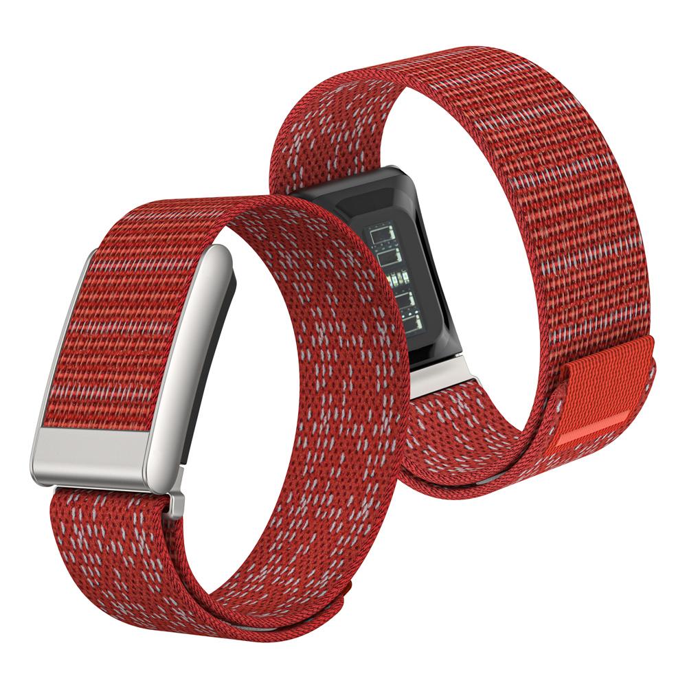 Luxury Nylon Watch Strap, Breathable Sports Wristband Replacement for Whoop 5.0, 5.0MG, One Peak Life ECG Bracelet