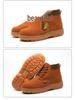 Unisex Winter Steel Toe Work Shoes - Anti-Smash, Anti-Puncture, Lightweight, Anti-Odor, Plus Velvet Cotton Lining for Welders.