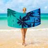 Tropical Palm Tree Beach Towel: Dive into Summer Vibes! Suitable for towels, bath towels, beach towels