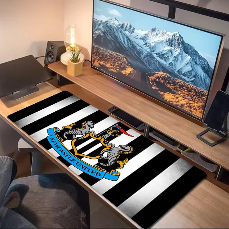 Newcastle United FC Print  Cushion Non-slip Laptop Tablet Big Mousepad XXL Mat Mini PC Playmat With Lock Edge