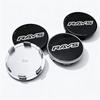 4pcs JDM RAYS Logo Emblem Car Wheel Center Caps 54MM Clips 49MM Rim Hubcaps Dust Cover Wheels Hub Cap Replace Car Accessories
