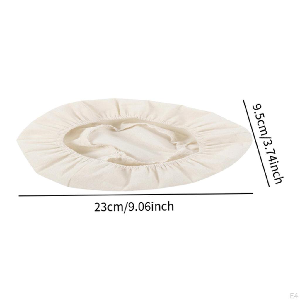 5 kusů Lněné vložky do ošatek na kynutí chleba Těsto Užitečné Bavlna Pohodlné