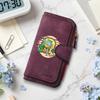 Casual Printed Long Wallet Multi Card Slots Fashion Portable Women PU Purse