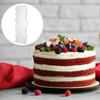 Cake Smoother Stripes Edge Side Cake Scraper Frosting Scraper for Cakes Smooth