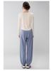 Women's V-Neck Yoga Suit: Loose, Quick-Dry, Long Sleeve for Casual Sports and Pilates Training