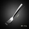 304 stainless steel spoon tableware elegant star diamond cloth crack western food steak knife fork spoon dessert spoon