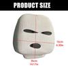 Stretchy Plush Car Headrest Cover Balaclava Design Theft Prevention Funny Holiday Car Interior Decoration for Long Trip