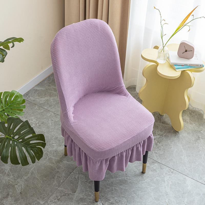 

Baylor Chair Large Curved Chair Cover Seat Dining Table Stool Cover Home Use Semicircular Chair Cover Durable Durable 40CM