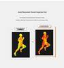25-Piece Sweat-Inducing Athletic Wear Set: Men's and Women's Training Outfits, Couple's Two-Piece Body-Sculpting Gear