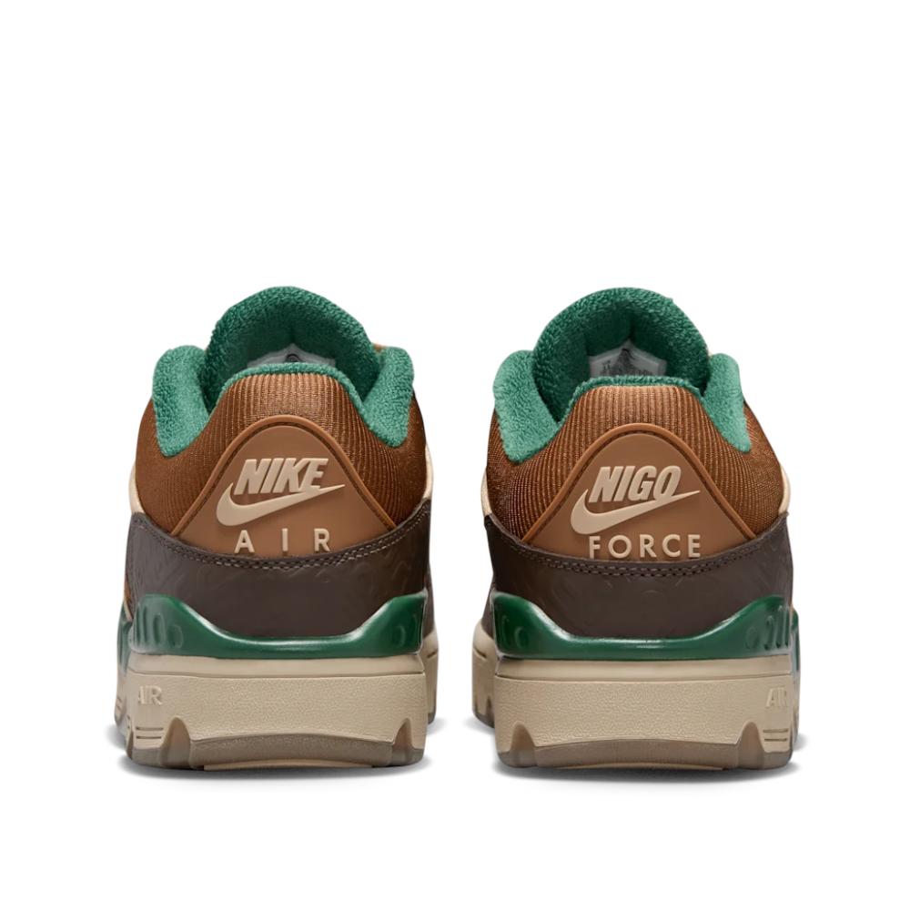 Nigo x Nike Air Force 3 Low Baroque Brown Fir Unisex Sneaker Hanf Pekannuss HQ0260-201